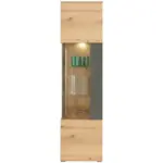 Möbelix Vitrine Limit B: 52 cm Coast Evoke Eiche Dekor/Matera