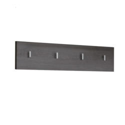 Wandgarderobe Line Silbereichenfarben B:80cm