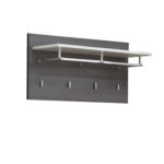 Möbelix Wandgarderobe Line Silbereichenfarben B:80cm