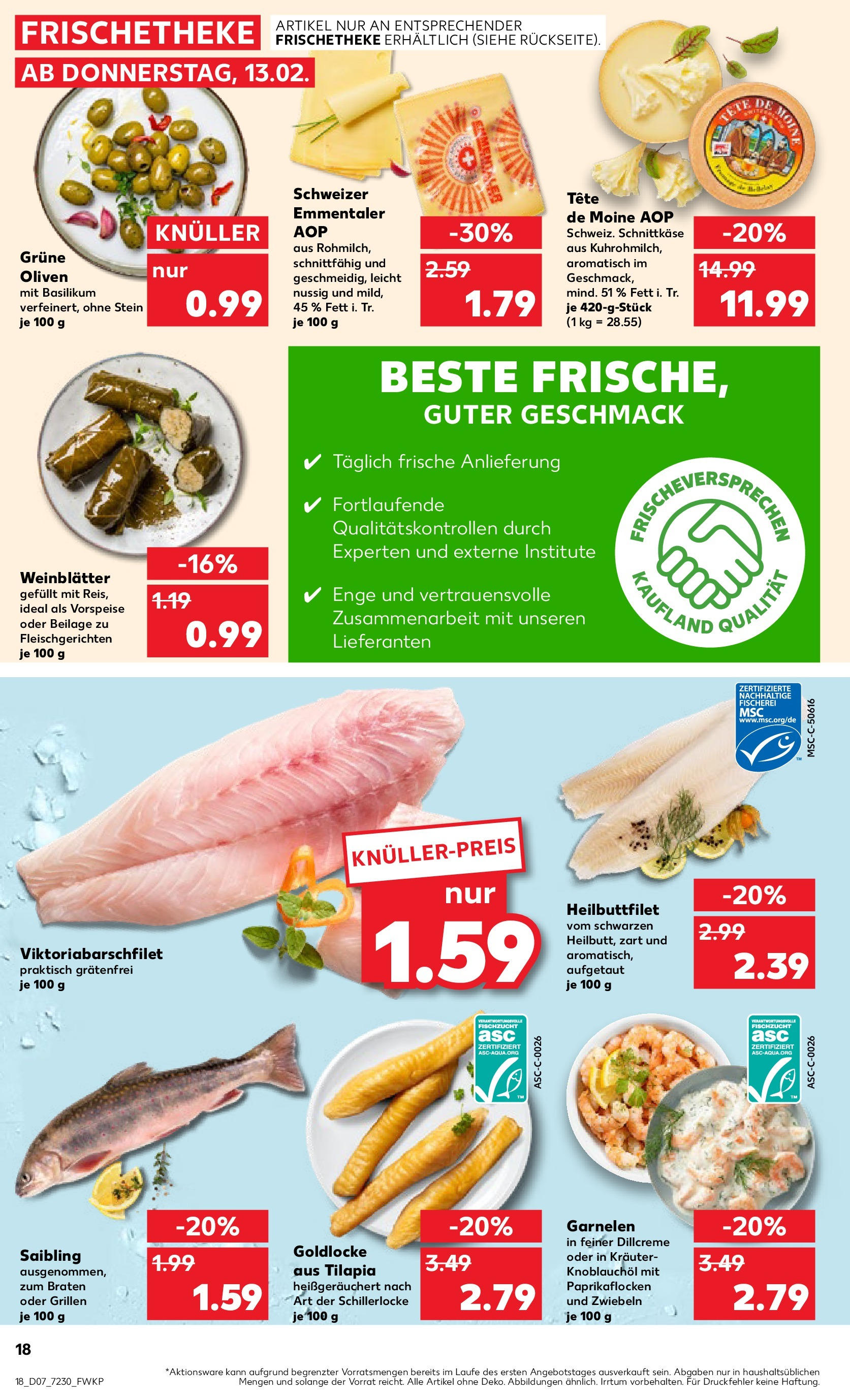 Kaufland - Neuss-Weissenberg, Römerstraße 120 (ab 13.02.2025) » Angebote Online zum Blättern | Seite: 18 | Produkte: Garnelen, Zwiebeln