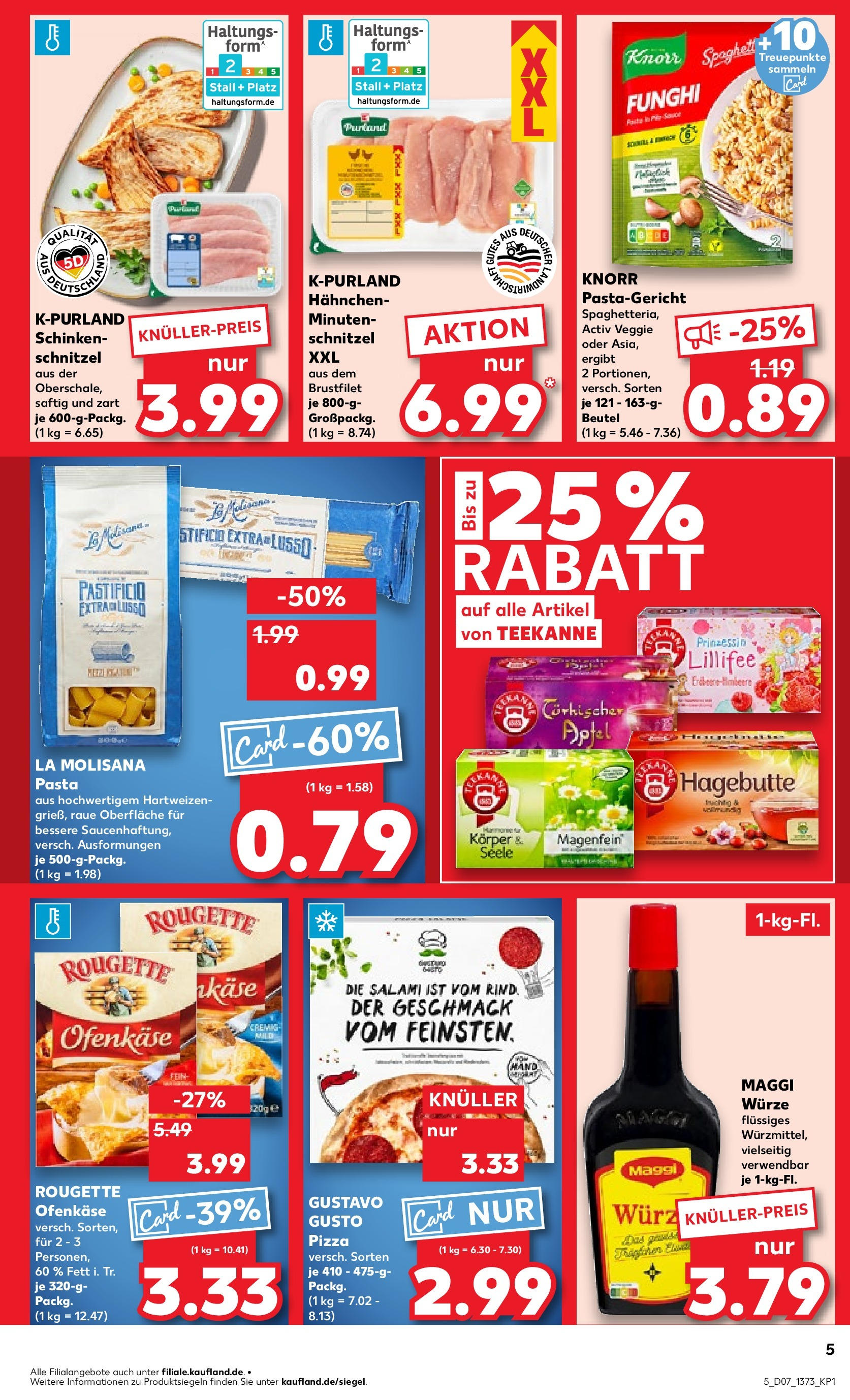 Kaufland - Iserlohn, Theodor-Heuss-Ring 11 (ab 13.02.2025) » Angebote Online zum Blättern | Seite: 9 | Produkte: Hahnchen, Maggi, Knorr, Teekanne