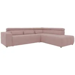 Ecksofa Mit Sitztiefen- Verstellung Brandon Pink