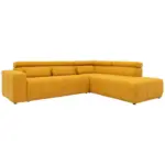 Möbelix Ecksofa Mit Sitztiefen- Verstellung Brandon Orange