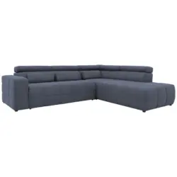 Ecksofa Mit Sitztiefen- Verstellung Brandon Dunkelgrau