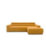 Möbelix Ecksofa Mit Sitztiefen- Verstellung Brandon Orange