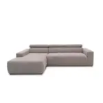 Möbelix Ecksofa Mit Sitztiefen- Verstellung Brandon Silbern