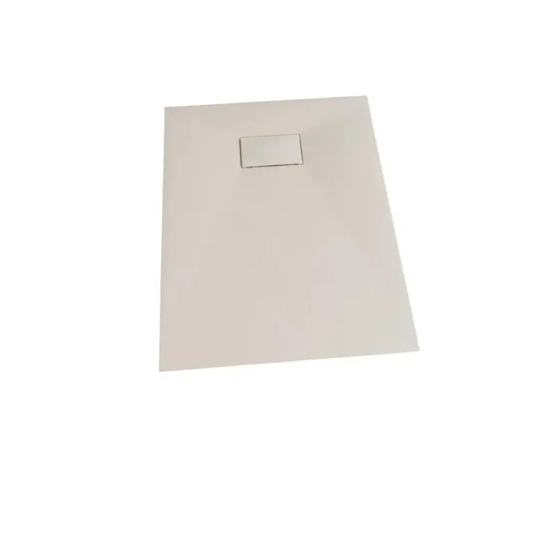 Duschtasse Zuschneidbar, Weiß 90x90cm Kunststoff, Antirutsch