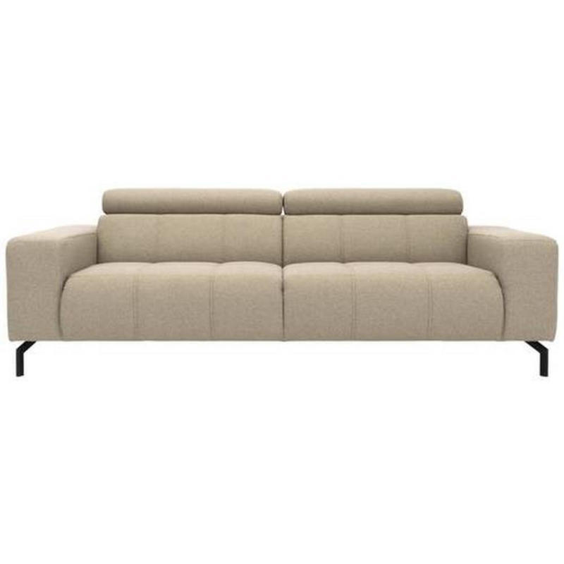 3-Sitzer-Sofa Cunelli Schlammfarben Webstoff