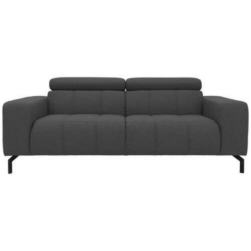 2-sitzer-sofa Cunelli Grau Webstoff