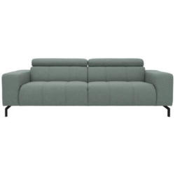 3-Sitzer-Sofa Cunelli Türkis Webstoff