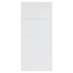 Schwebetür-Erweiterung Unit F. Normalhöhe B:90 cm Weiß