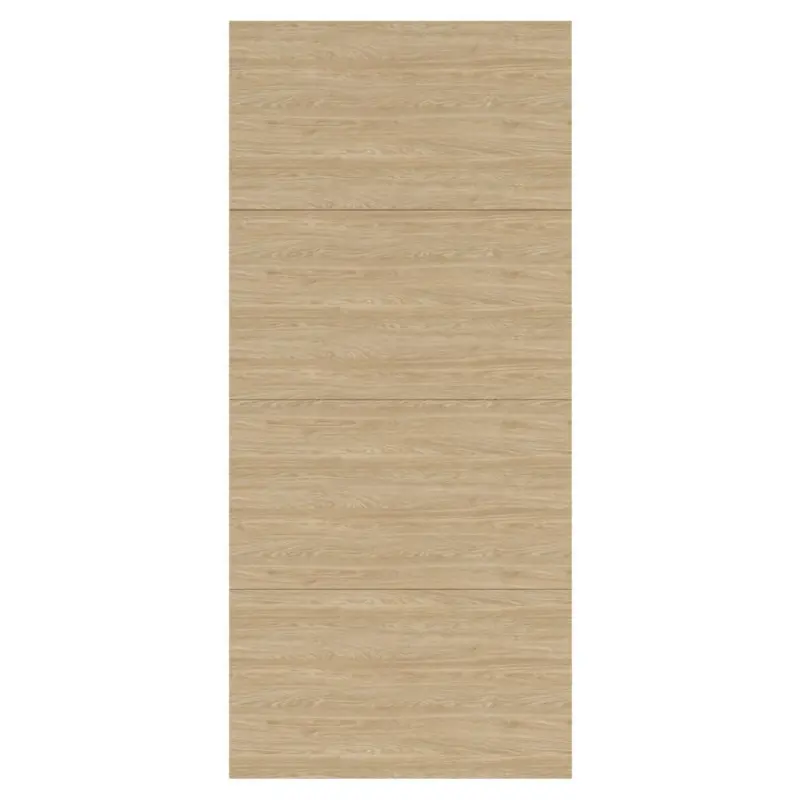 Schwebetür-Erweiterung Unit F. Normalhöhe B:90 cm Eichefarben