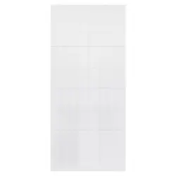 Schwebetür-Erweiterung Unit F. Normalhöhe B: 90 cm Weiß