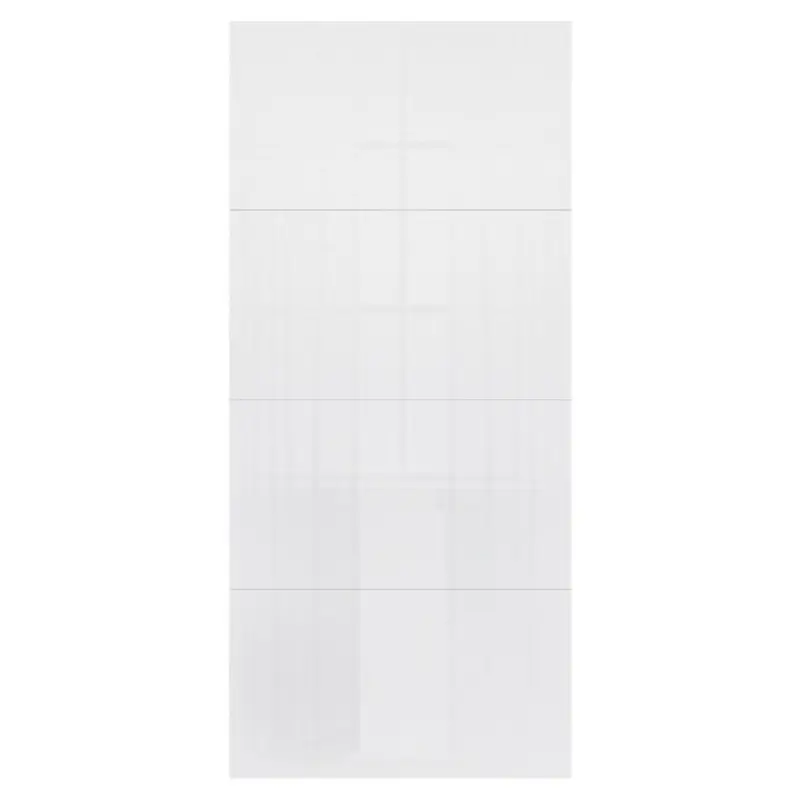 Schwebetür-Erweiterung Unit F. Normalhöhe B: 90 cm Weiß
