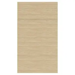 Schwebetür-Erweiterung Unit F. Normalhöhe B:115cm Eichefarben