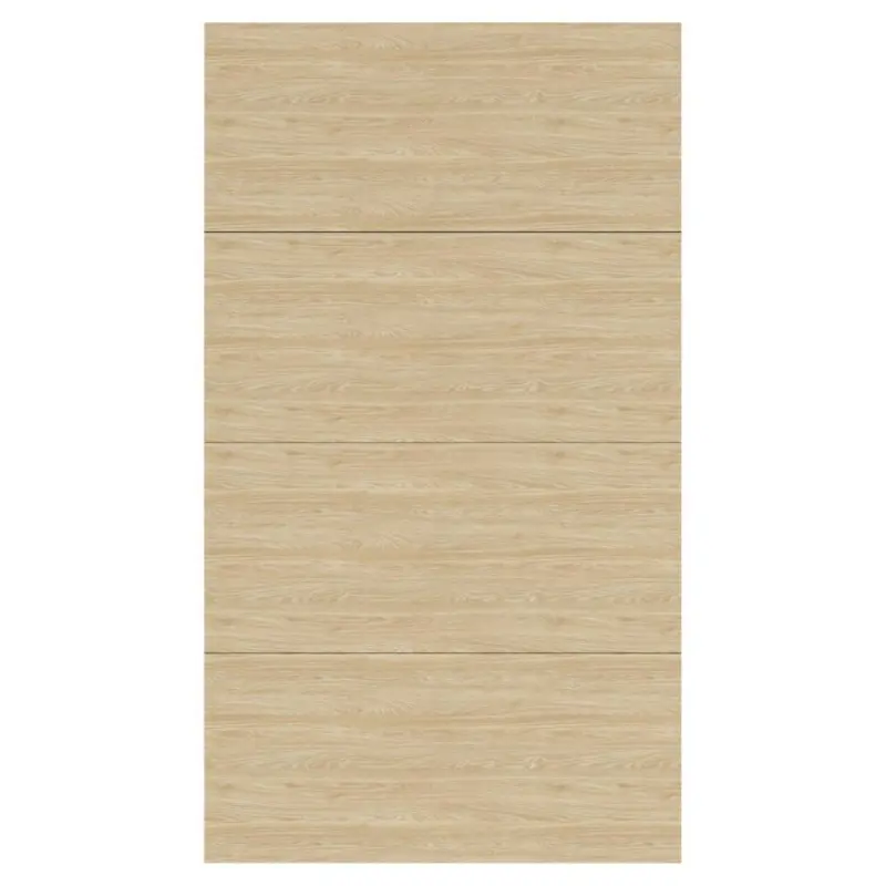 Schwebetür-Erweiterung Unit F. Normalhöhe B:115cm Eichefarben