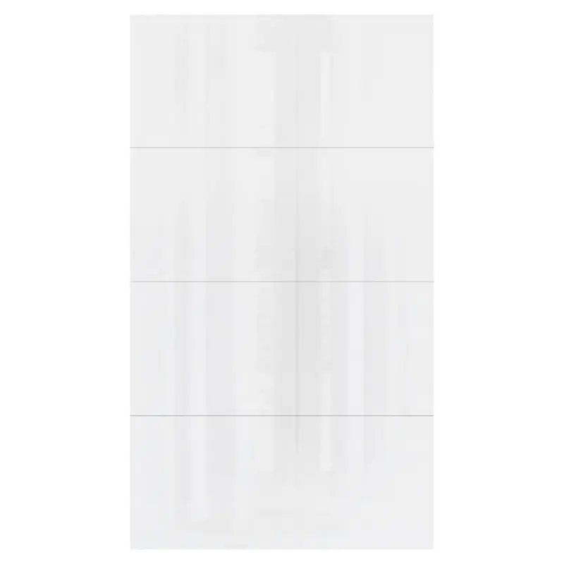 Schwebetür-Erweiterung Unit F. Normalhöhe B: 115 cm Weiß