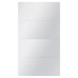 Schwebetür-Erweiterung Unit F. Normalhöhe B: 115 cm Spiegel