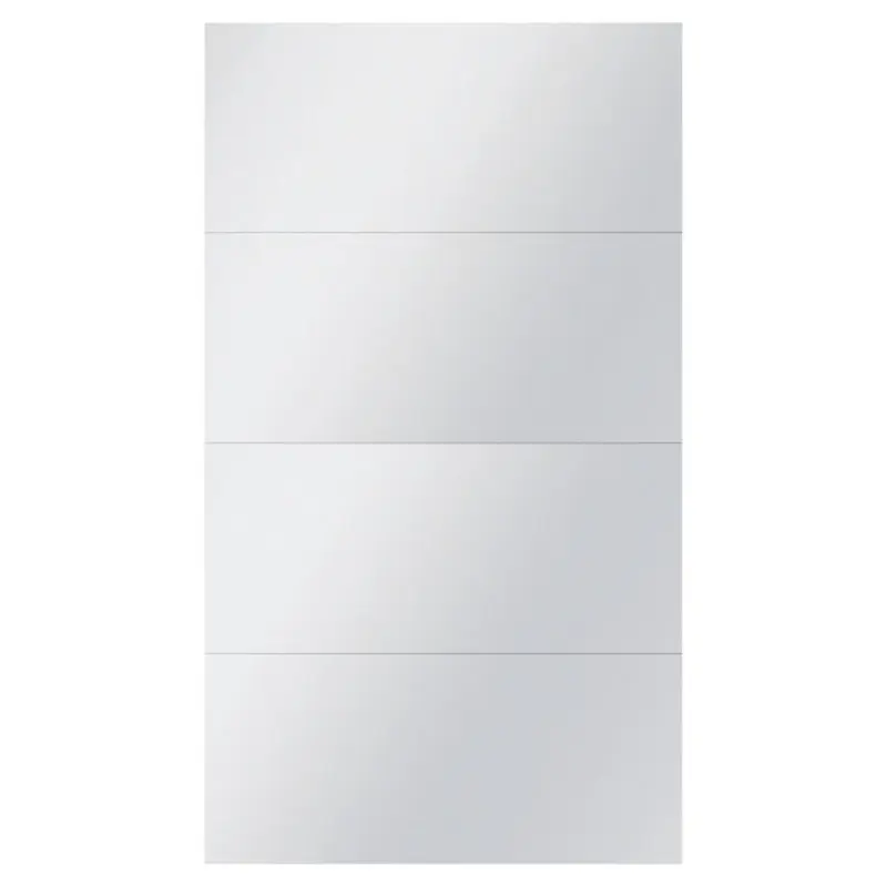 Schwebetür-Erweiterung Unit F. Normalhöhe B: 115 cm Spiegel