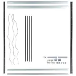 M&ouml;belix Montagepaket F. Kleiderschrank Unit H: 243 cm B: 180 cm