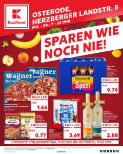 Kaufland - Osterode, Herzberger Landstraße 8 gültig ab dem 13.02.2025