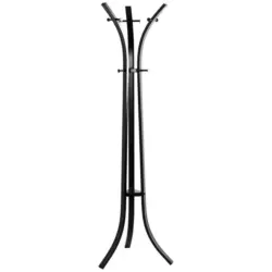 Kleiderst&auml;nder 25588 Schwarz Stahl 9 Haken H: 177 cm