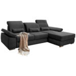 Möbelix Ecksofa Milian Anthrazit S: 295/188 Cm