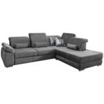 Möbelix Ecksofa Milian Dunkelgrau S:297/250cm