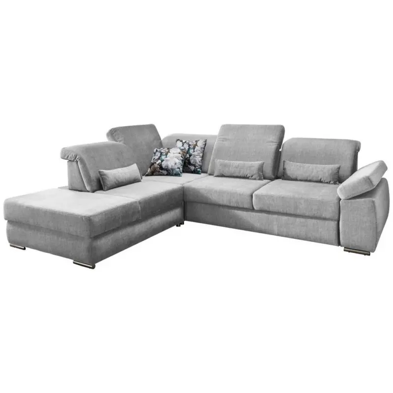 Ecksofa Milian Silberfarben S:250297 Cm