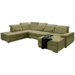 Wohnlandschaft Milian Gr&uuml;n U:250/375/186 Cm