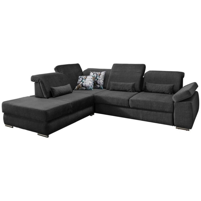 Ecksofa Mit Schlaffunktion Milian Anthrazit