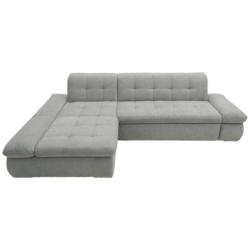 Ecksofa Moric Grau Mikrofaser