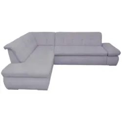 Ecksofa Moric Grau Mikrofaser