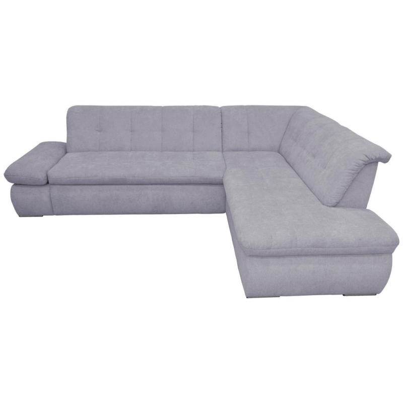 Ecksofa Moric Grau Mikrofaser