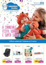 Universo Bimbo A carnevale festa, sorrisi e super sconti! - al 05.03.2025