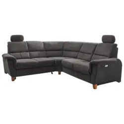 Ecksofa Parole Anthrazit S:238/241 cm