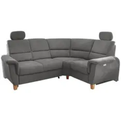 Ecksofa Parole Dunkelgrau S:237/186 cm