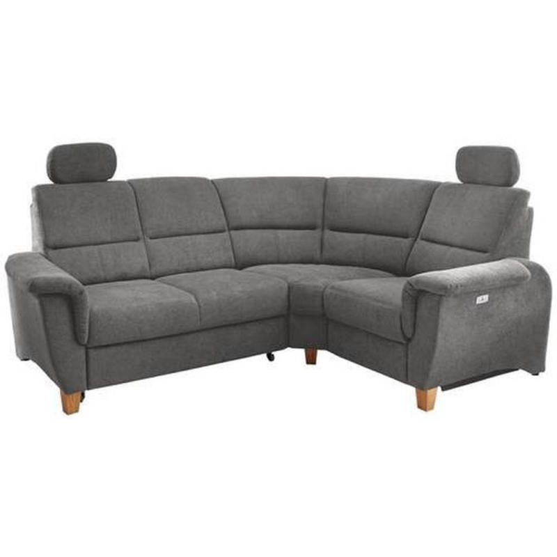 Ecksofa Parole Dunkelgrau S:237/186 cm