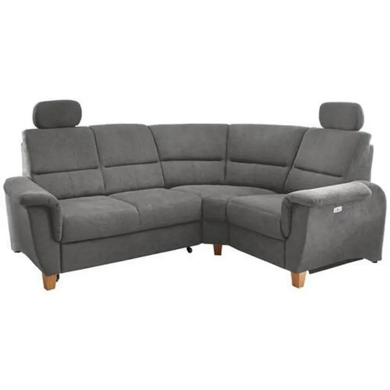 Ecksofa Parole Dunkelgrau S:237/186 cm