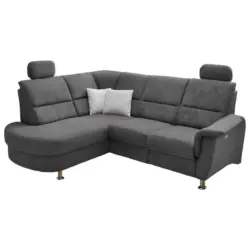 Ecksofa Parole Anthrazit S:184/231 cm