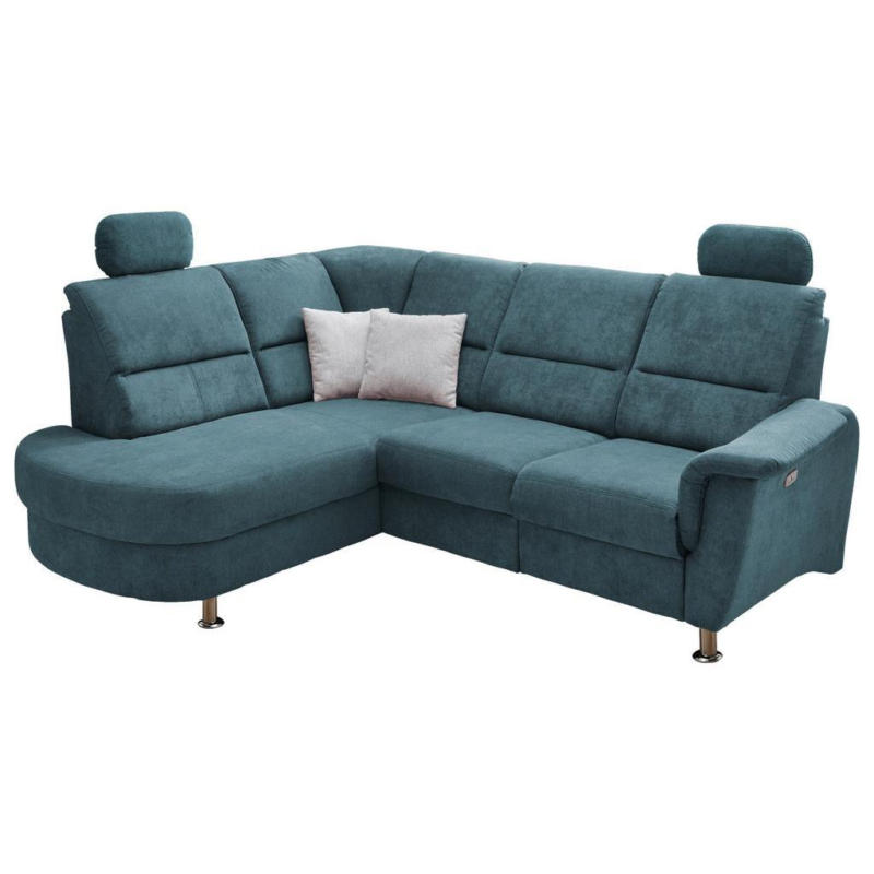 Ecksofa Parole Hellblau S:184/231 cm