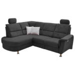 Möbelix Ecksofa Parole Schwarz S: 184/231 cm