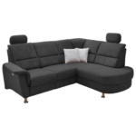 Möbelix Ecksofa Parole Schwarz S: 231/184 cm