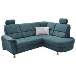 Ecksofa Parole Hellblau S:231/184 cm