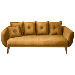 3-Sitzer-Sofa Baggio Gelb B: 236 cm