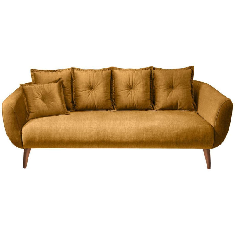 3-Sitzer-Sofa Baggio Gelb B: 236 cm