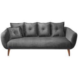 3-Sitzer-Sofa Baggio Grau B: 236 cm