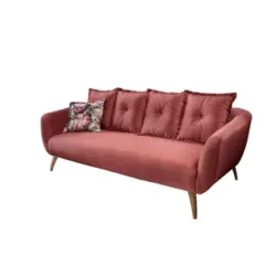 3-Sitzer-Sofa Baggio Koralle B: 236 cm