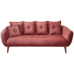 3-Sitzer-Sofa Baggio Koralle B: 236 cm