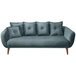3-Sitzer-Sofa Baggio Dblau,grün B:236 cm